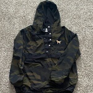 PINK Victoria's Secret Camouflage Bomber Jacket